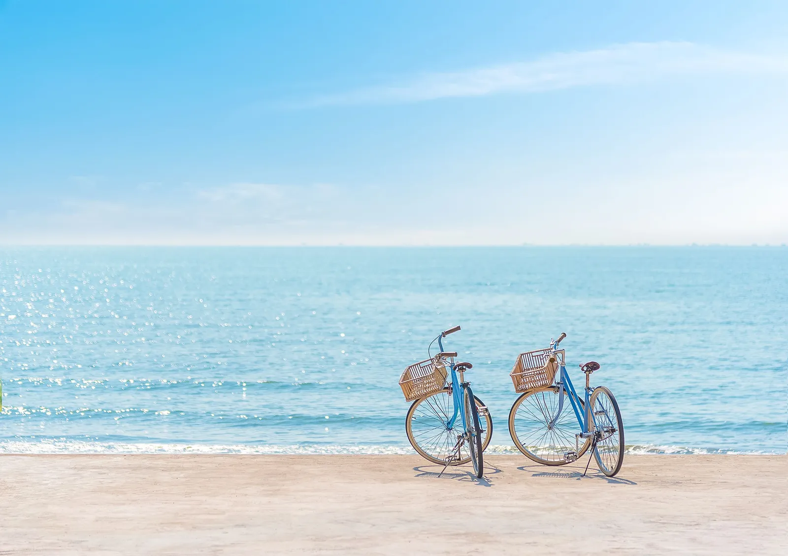 Bikes on Beach
