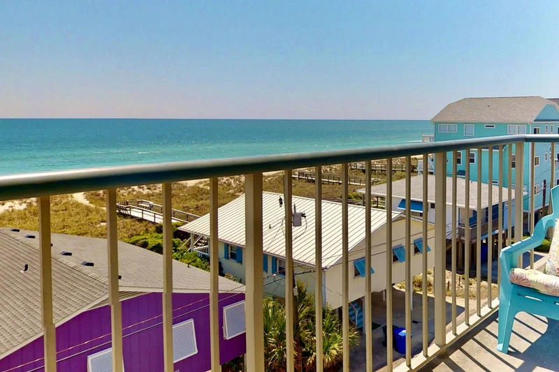 Enjoy stunning sunrises from the balcony