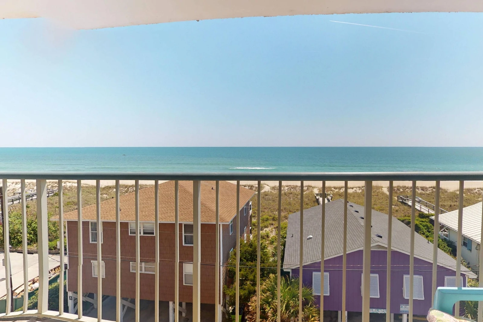 Sit on the big balcony and enjoy the ocean
