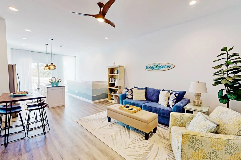 Enjoy this modern, comfortable living area