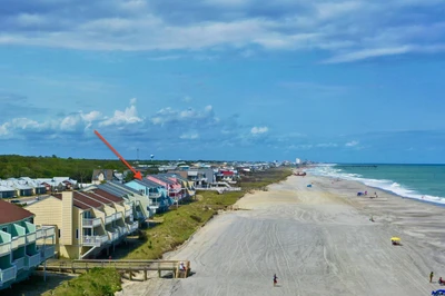 Dune Our Thing is an oceanfront top floor condo