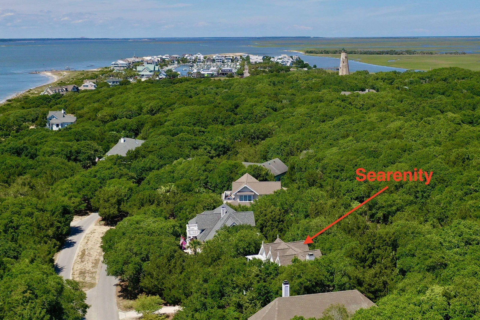 Searenity offers a peaceful spot in the Maritime Forest