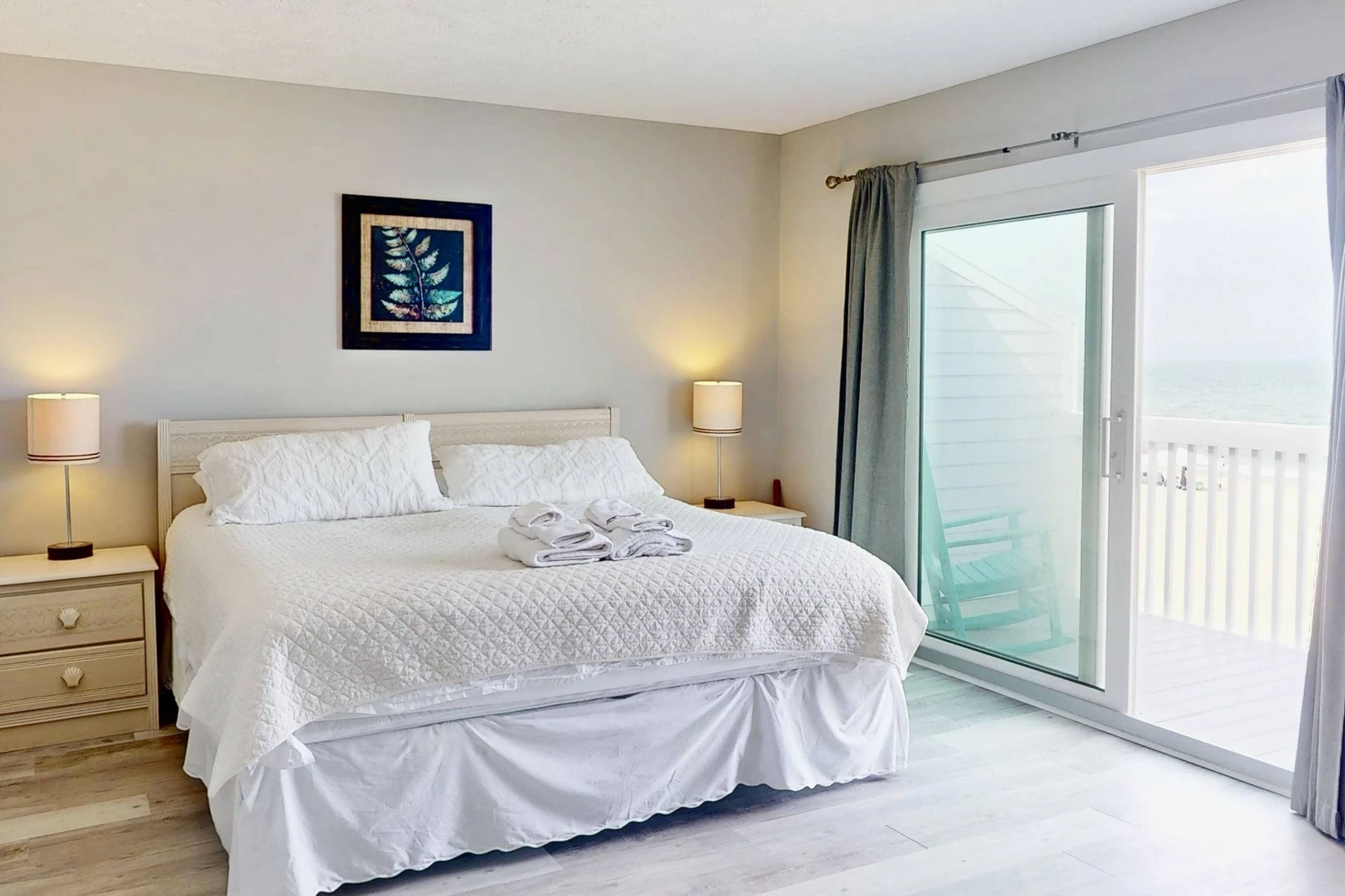 The owner's suite provides a private retreat with deck and en-suite