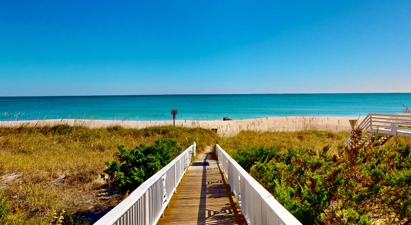 access to the beach