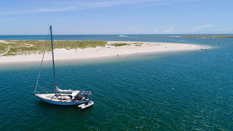boat at Wrightsville Beach