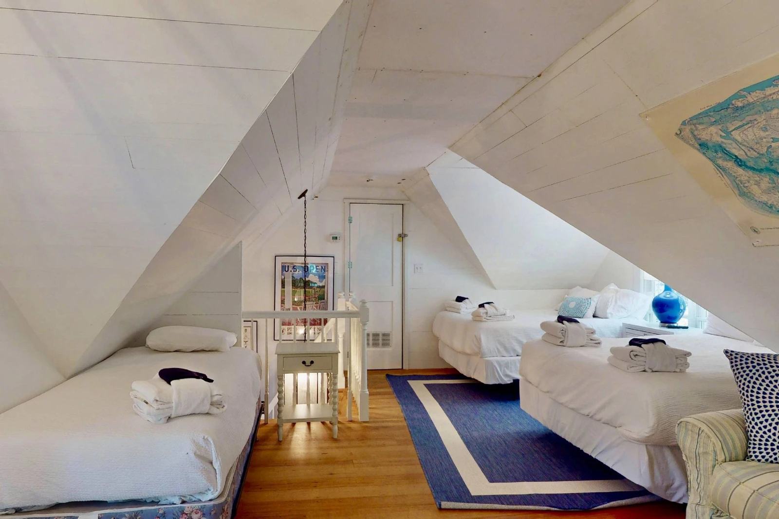 The loft has space for 5