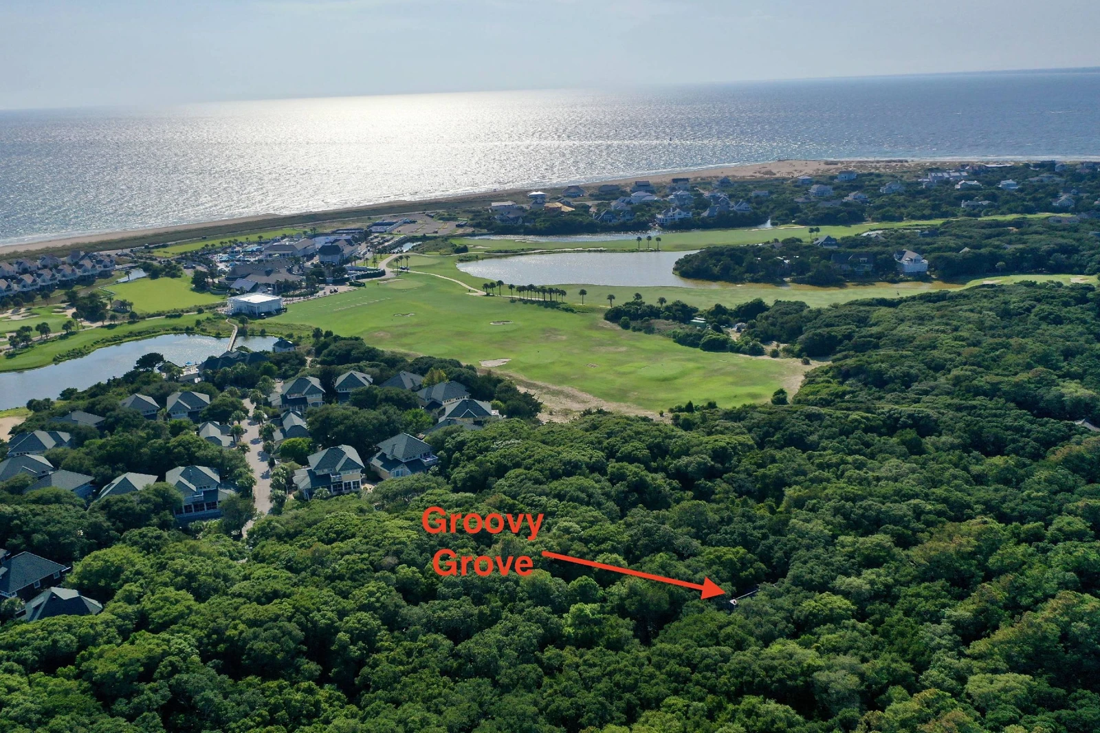 Groovy Grove is centrally located