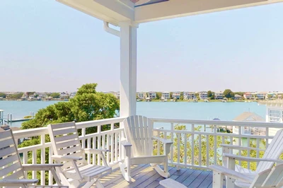 Relax on the top deck and take in the beauty of the Intracoastal Waterway