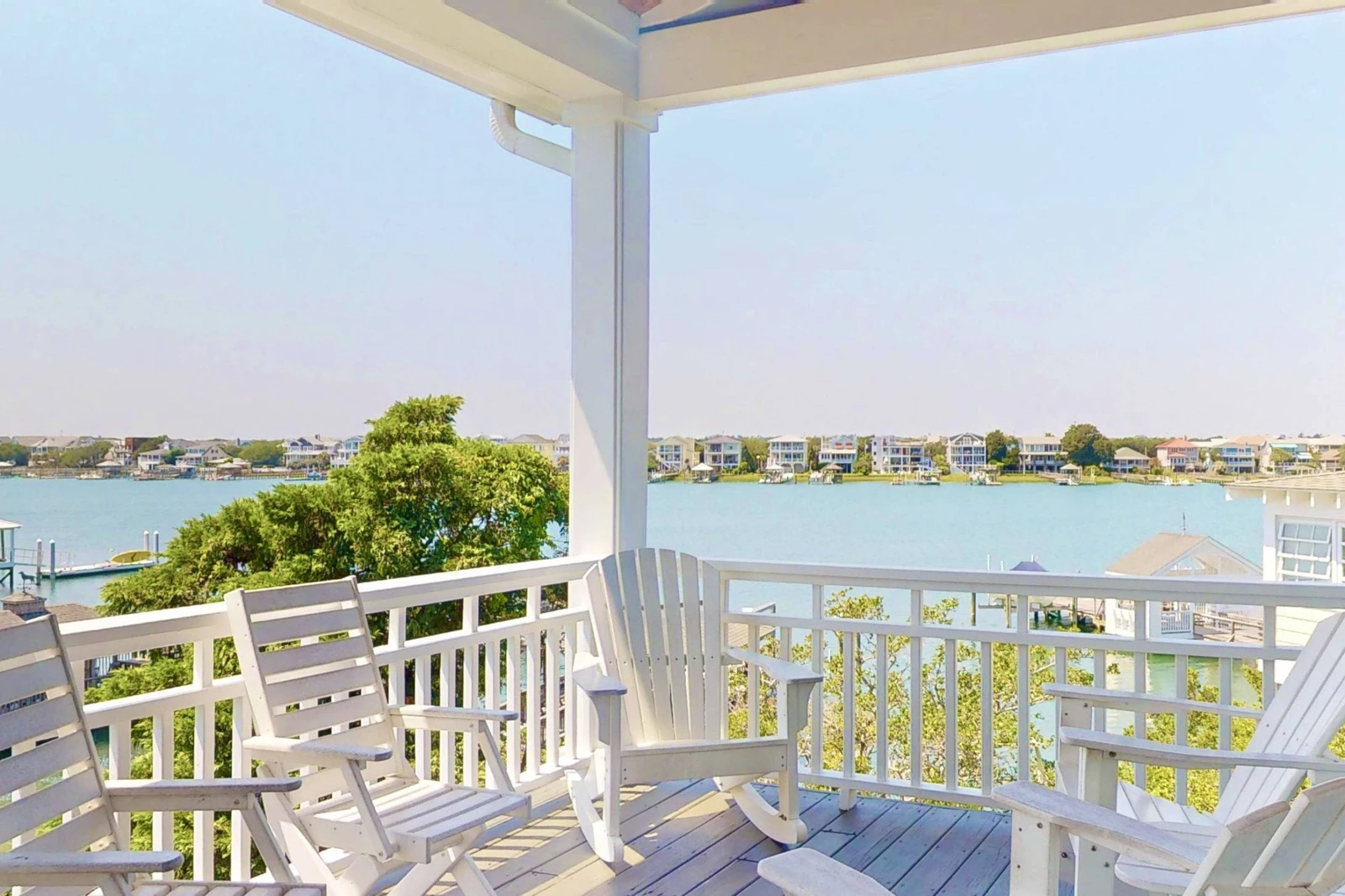 Relax on the top deck and take in the beauty of the Intracoastal Waterway