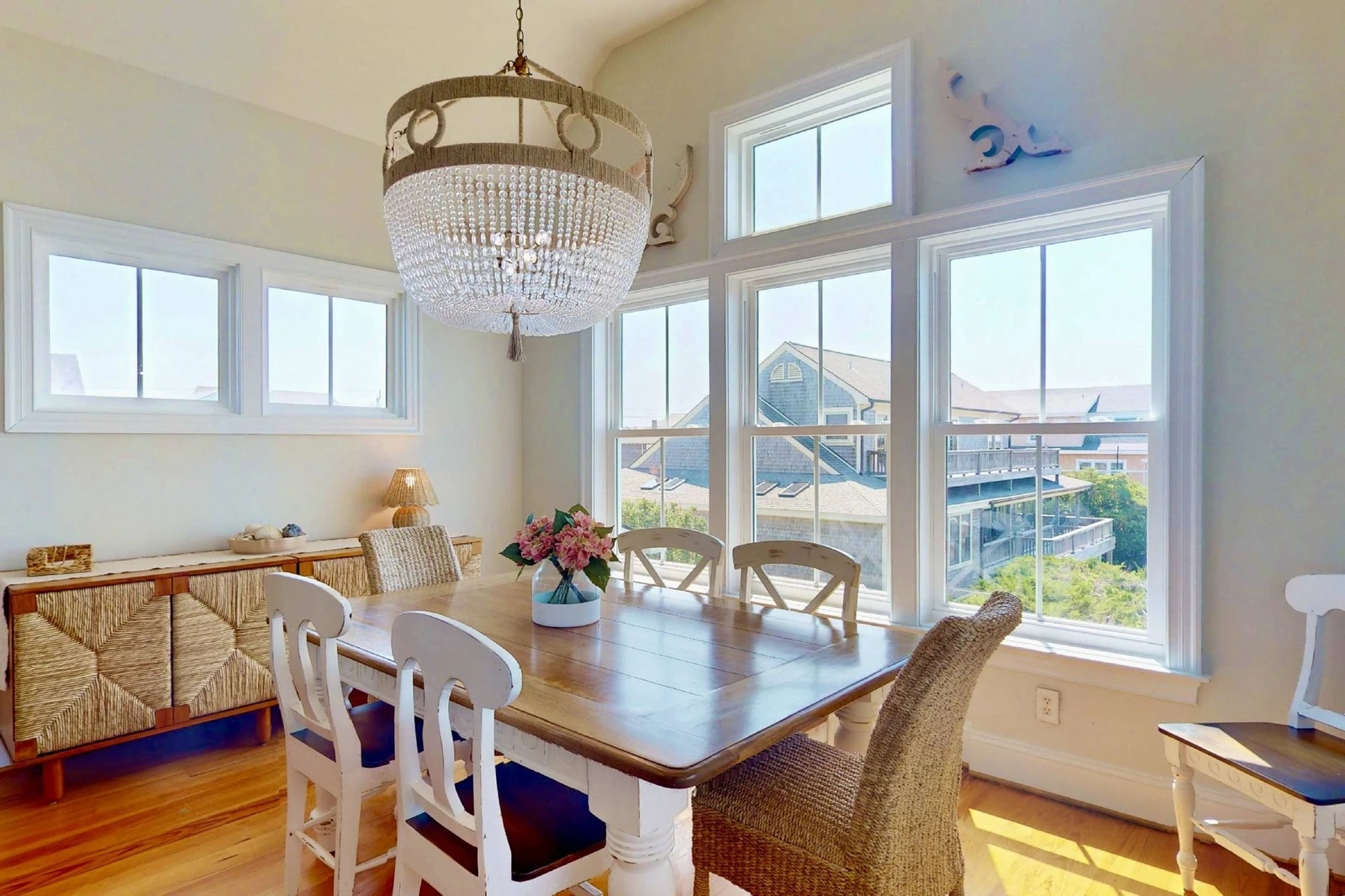 The dining room